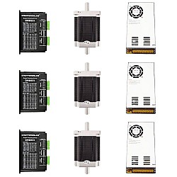 3축 CNC 라우터 키트 8.5Nm(1204oz.in) Nema 34 스테퍼 모터 및 드라이버