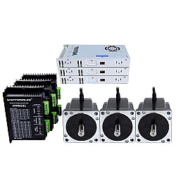3축 스테퍼 CNC 키트 8.0Nm(1132.89oz.in) Nema 34 스테퍼 모터 및 드라이버 및 60V 전원 공급 장치