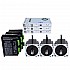 3축 스테퍼 CNC 키트 8.0Nm(1132.89oz.in) Nema 34 스테퍼 모터 및 드라이버 및 60V 전원 공급 장치