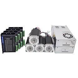 4축 CNC 라우터 키트 3.0Nm(425oz.in) Nema 23 스테퍼 모터 및 드라이버