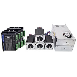 4축 CNC 라우터 키트 3.1Nm(439oz.in) Nema 24 스테퍼 모터 및 드라이버
