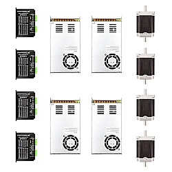 4축 CNC 라우터 키트 8.5Nm(1204oz.in) Nema 34 스테퍼 모터 및 드라이버