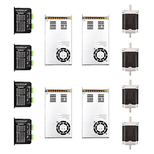4축 CNC 라우터 키트 8.5Nm(1204oz.in) Nema 34 스테퍼 모터 및 드라이버