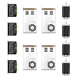 4축 CNC 라우터 키트 13.0Nm(1841oz.in) Nema 34 스테퍼 모터 및 드라이버