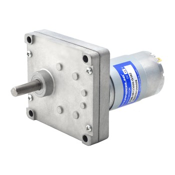 브러시 12V DC 기어 모터35Kg.cm/5.7RPM w/ 392:1 직사각형 평 기어박스