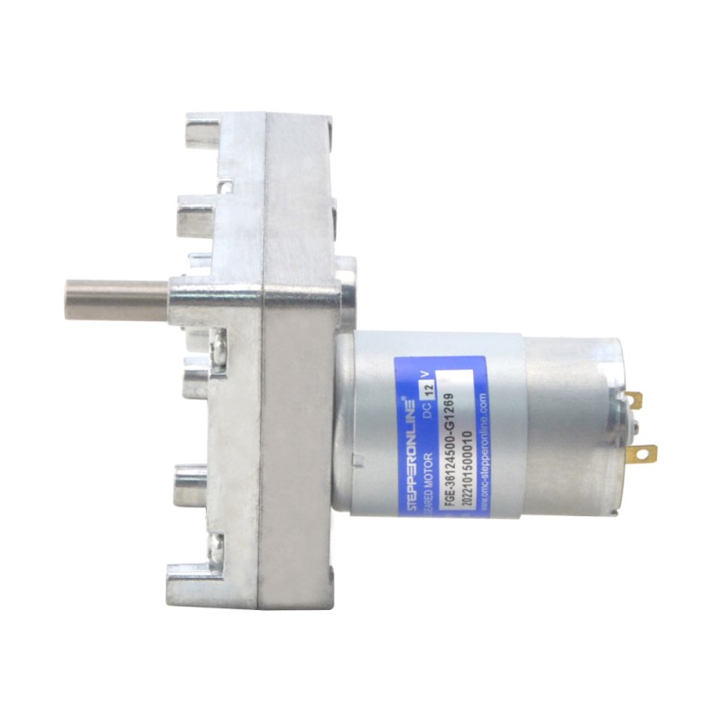 브러시 12V DC 기어 모터100Kg.cm/3.3RPM w/ 1269:1 직사각형 평 기어박스 브러시 12V DC 기어 모터100Kg.cm/3.3RPM w/ 1269:1 직사각형 평 기어박스