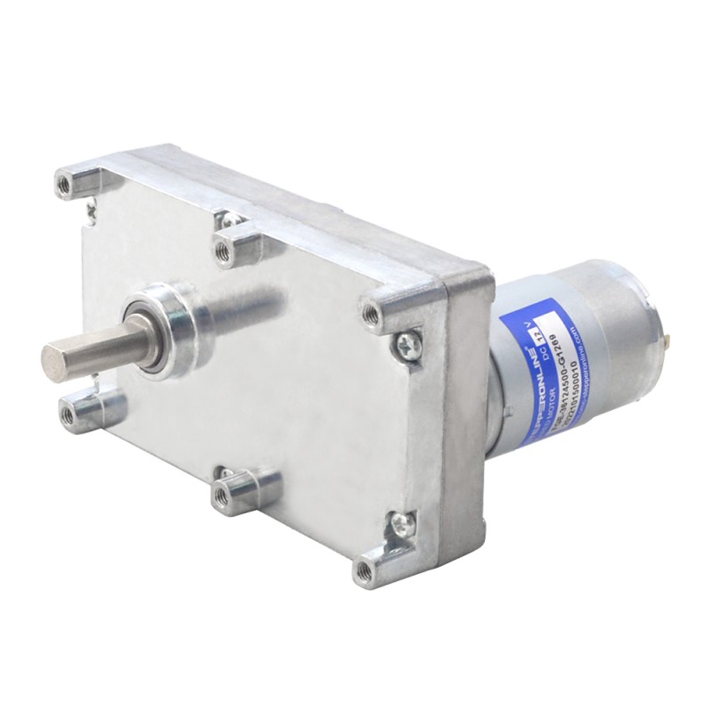 브러시 12V DC 기어 모터100Kg.cm/3.3RPM w/ 1269:1 직사각형 평 기어박스 브러시 12V DC 기어 모터100Kg.cm/3.3RPM w/ 1269:1 직사각형 평 기어박스