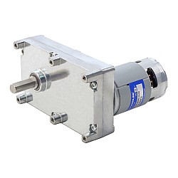 브러시 12V DC 기어 모터100Kg.cm/4RPM w/ 590:1 직사각형 평 기어박스