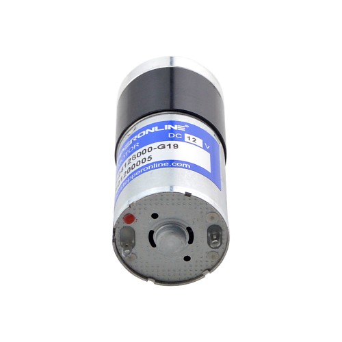 브러시 12V DC 기어 모터0.46Kg.cm/237RPM w/ 19:1 유성 기어박스