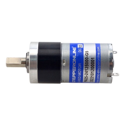 브러시 12V DC 기어 모터0.13Kg.cm/947RPM w/ 4.75:1 유성 기어박스