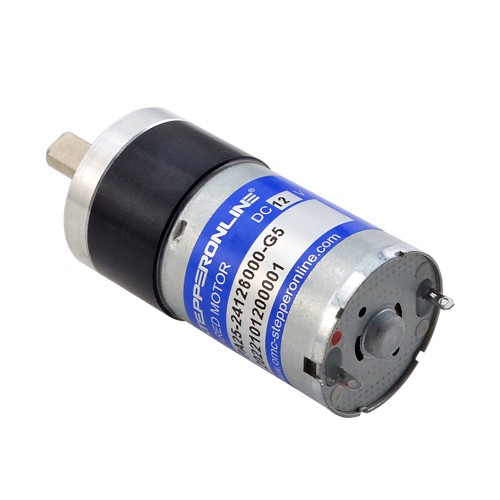 브러시 12V DC 기어 모터0.13Kg.cm/947RPM w/ 4.75:1 유성 기어박스