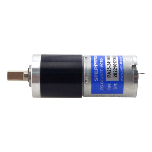 브러시 12V DC 기어 모터1.3Kg.cm/70RPM w/ 64:1 유성 기어박스