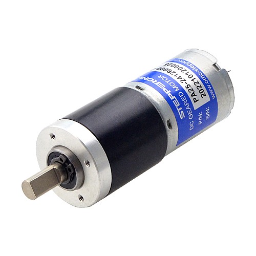 브러시 12V DC 기어 모터1.3Kg.cm/70RPM w/ 64:1 유성 기어박스