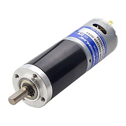 브러시 24V DC 기어 모터8.2Kg.cm/17RPM w/ 264:1 유성 기어박스