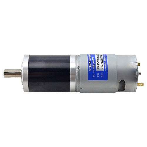 브러시 24V DC 기어 모터30Kg.cm/4.6RPM w/ 720:1 유성 기어박스 브러시 24V DC 기어 모터30Kg.cm/4.6RPM w/ 720:1 유성 기어박스
