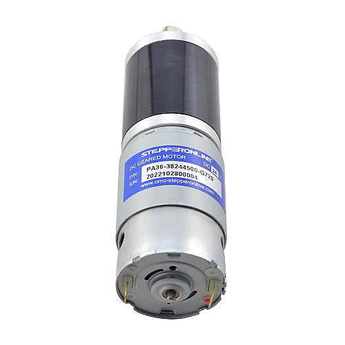 브러시 24V DC 기어 모터30Kg.cm/4.6RPM w/ 720:1 유성 기어박스 브러시 24V DC 기어 모터30Kg.cm/4.6RPM w/ 720:1 유성 기어박스