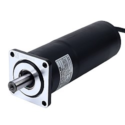 브러시형 24V DC 기어 모터 45Nm(6372.52oz.in) 9.8RPM, 184:1 유성 기어박스 IP66 155°C[311°F]