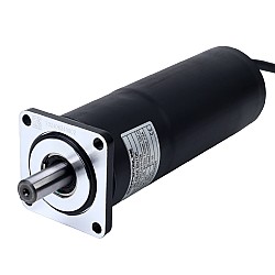브러시형 24V DC 기어 모터 10Nm(1416.12oz.in) 50RPM, 36:1 유성 기어박스 IP66 155°C[311°F]