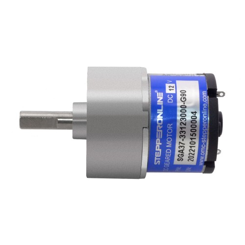 브러시드 12V DC 기어 모터 2Kg.cm/24RPM 90:1 스퍼 기어박스