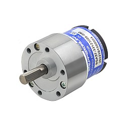 브러시드 12V DC 기어 모터 2Kg.cm/24RPM 90:1 스퍼 기어박스