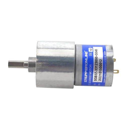 브러시드 12V DC 기어 모터 12Kg.cm/4.4RPM 540:1 스퍼 기어박스