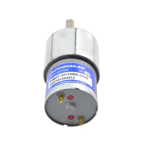 브러시드 12V DC 기어 모터 12Kg.cm/4.4RPM 540:1 스퍼 기어박스