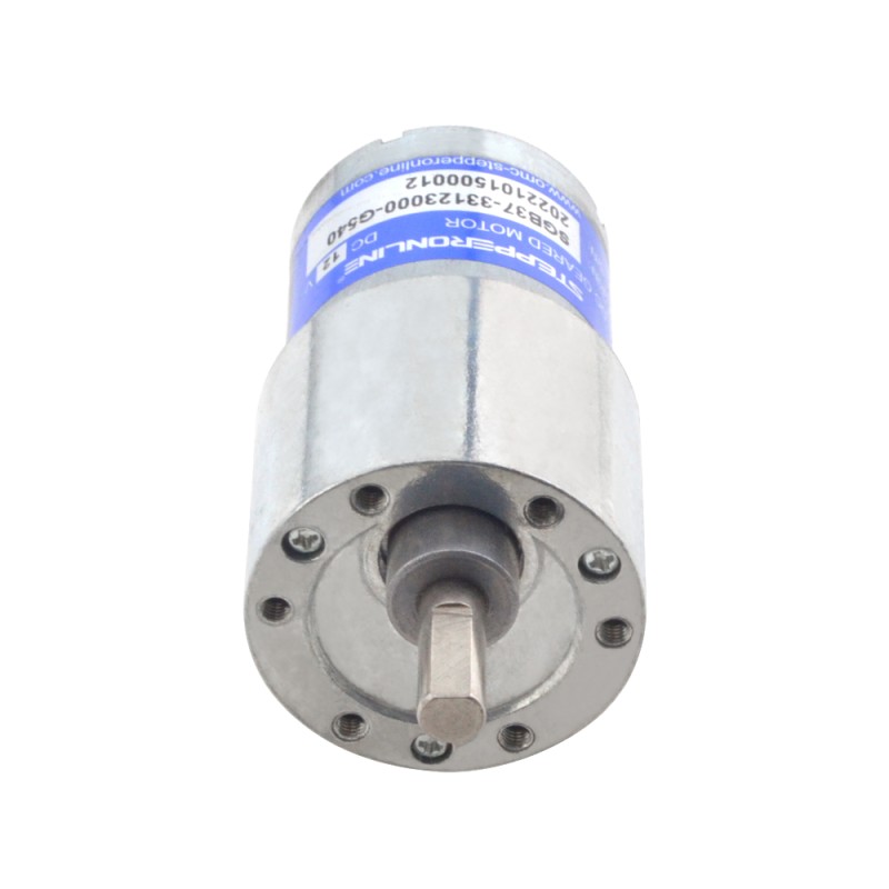브러시드 12V DC 기어 모터 12Kg.cm/4.4RPM 540:1 스퍼 기어박스