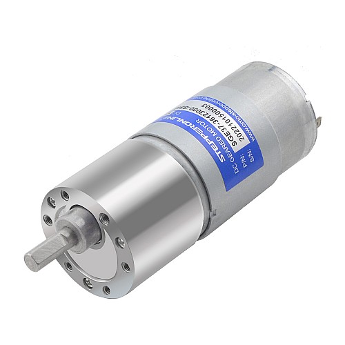 브러시드 12V DC 기어 모터 50Kg.cm/4.2RPM 540:1 스퍼 기어박스
