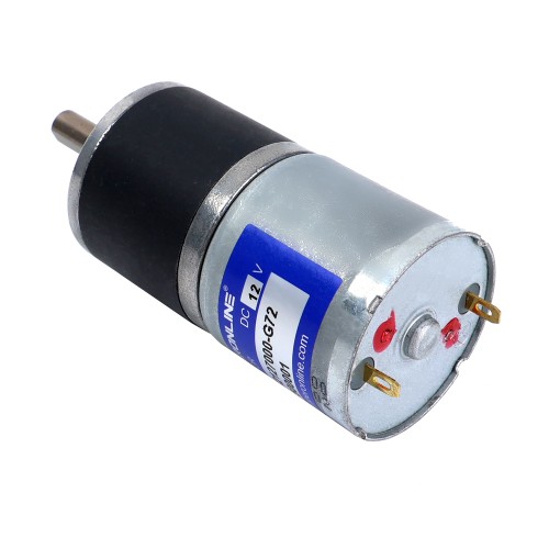 브러시드 12V DC 기어 모터 3.5Kg.cm/80RPM 72:1 스퍼 기어박스