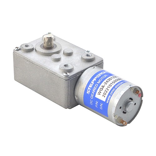 브러시 12V DC 기어 모터3Kg.cm/3RPM w/ 828:1 웜 기어박스 브러시 12V DC 기어 모터3Kg.cm/3RPM w/ 828:1 웜 기어박스