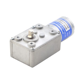 브러시 12V DC 기어 모터3Kg.cm/3RPM w/ 828:1 웜 기어박스 브러시 12V DC 기어 모터3Kg.cm/3RPM w/ 828:1 웜 기어박스
