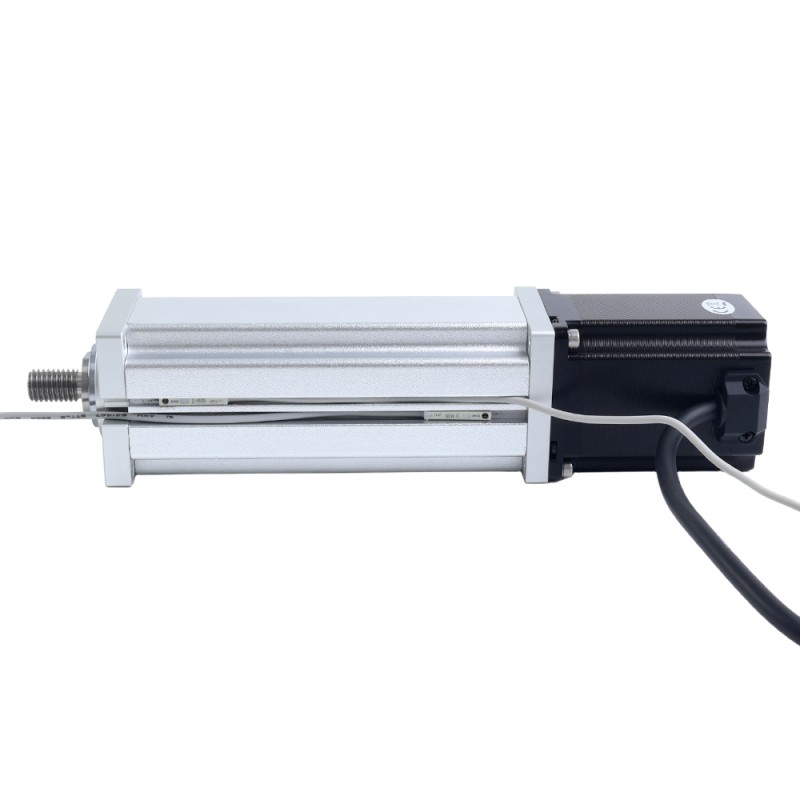 Nema 23 볼 스크류 전동 실린더 4.0A 스트로크 100mm 2.0Nm(283.22oz.in) 리드 10mm(0.3937) 리미트 스위치 포함 - LCB23S30B1L40-100D | StepperOnline