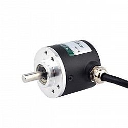 100PPR 증분 로터리 엔코더 ABZ 3채널 6mm 솔리드 샤프트 ISC3806