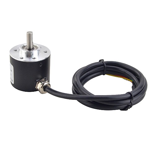 600PPR 인크리멘탈 로터리 엔코더 ABZ 3채널 6mm 솔리드 샤프트 ISC4006