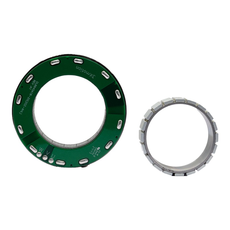 SFI 시리즈 618W 48VDC 프레임리스 토크 모터 9.51Nm 115mm 프레임 직경 - 115SFI50-4862-951B | StepperOnline