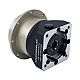 서보 모터 IP65용 AD 시리즈 60mm 10:1 헬리컬 유성 기어박스 백래시 3arcmin - AD60-G10-D14 | StepperOnline