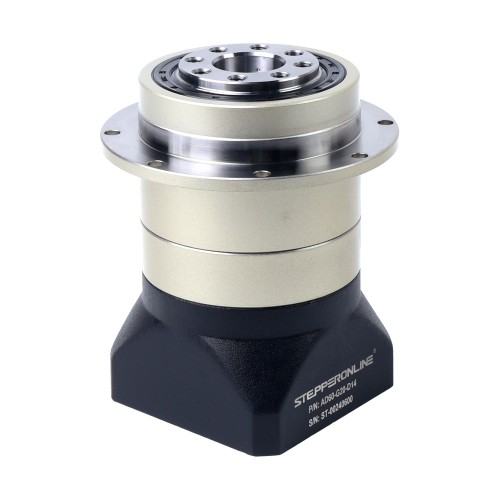 서보 모터 IP65용 AD 시리즈 90mm 20:1 헬리컬 유성 기어박스 백래시 5arcmin - AD60-G20-D14 | StepperOnline