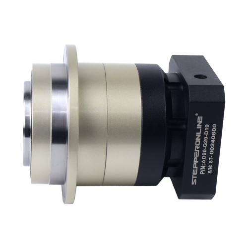 서보 모터 IP65용 AD 시리즈 90mm 20:1 헬리컬 유성 기어박스 백래시 7arcmin - AD90-G20-D19 | StepperOnline 서보 모터 IP65용 AD 시리즈 90mm 20:1 헬리컬 유성 기어박스 백래시 7arcmin - AD90-G20-D19 | StepperOnline