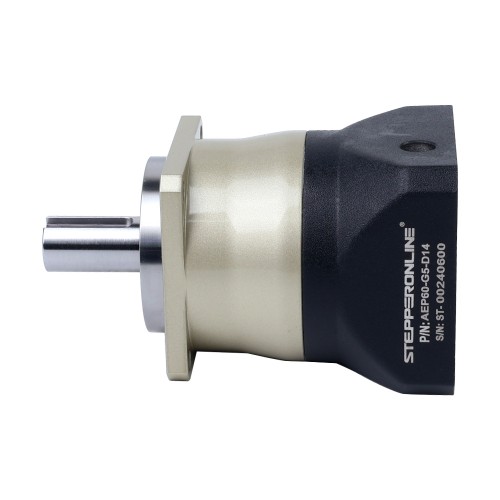 서보 모터 IP65용 AEP 시리즈 60mm 5:1 헬리컬 유성 기어박스 백래시 5arcmin - AEP60-G5-D14 | StepperOnline