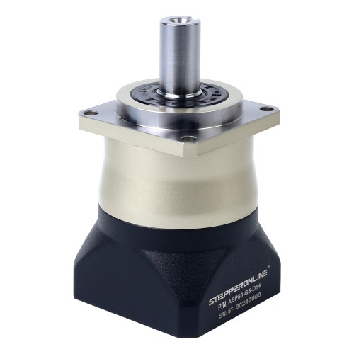 서보 모터 IP65용 AEP 시리즈 60mm 5:1 헬리컬 유성 기어박스 백래시 5arcmin - AEP60-G5-D14 | StepperOnline