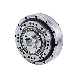 HHT 시리즈 더블 허브 하모닉 드라이브 기어박스 Φ90mm 기어비 100:1 백래시 20arcsec 입력축 직경 14mm