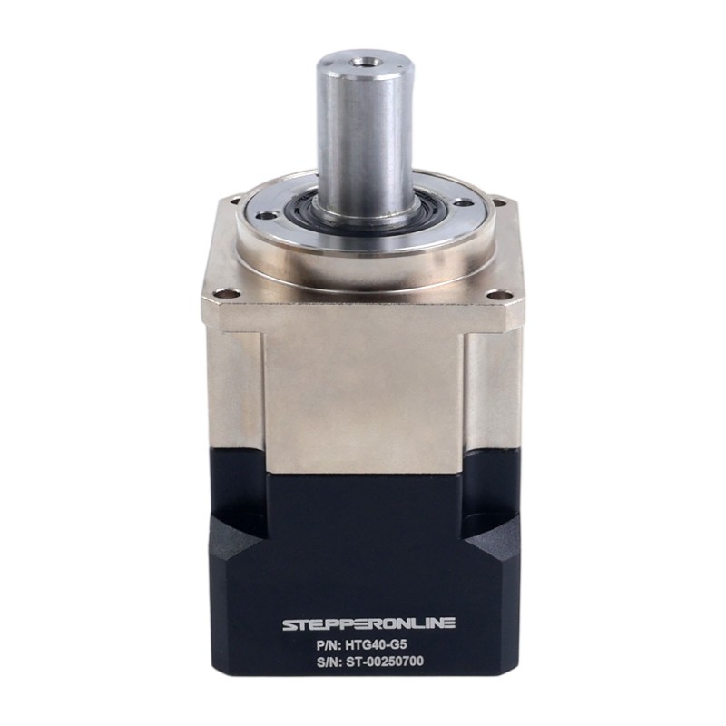 서보 모터 IP65용 HTG 시리즈 42mm 5:1 헬리컬 유성 기어박스 백래시 5arcmin - HTG40-G5 | StepperOnline