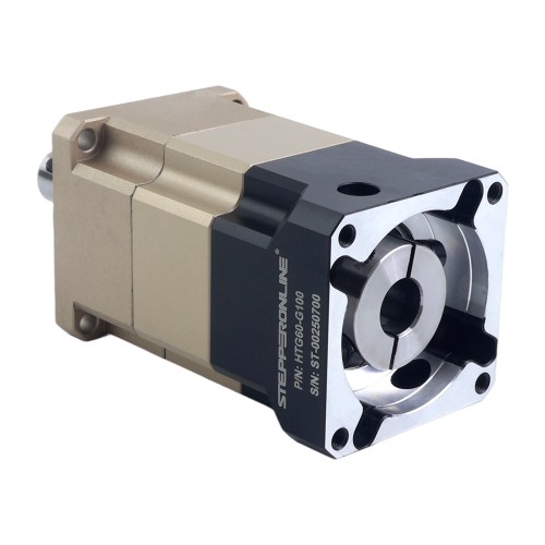 서보 모터 IP65용 HTG 시리즈 60mm 100:1 헬리컬 유성 기어박스 백래시 5arcmin - HTG60-G100 | StepperOnline