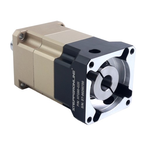 서보 모터 IP65용 HTG 시리즈 60mm 20:1 헬리컬 유성 기어박스 백래시 5arcmin - HTG60-G20 | StepperOnline