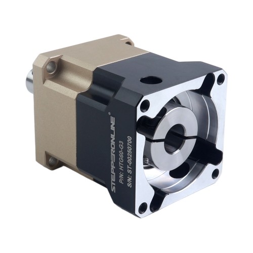 서보 모터 IP65용 HTG 시리즈 60mm 3:1 헬리컬 유성 기어박스 백래시 3arcmin - HTG60-G3 | StepperOnline
