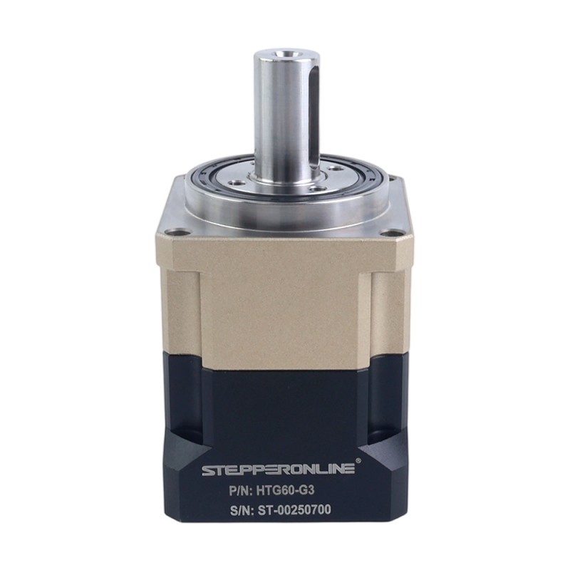 서보 모터 IP65용 HTG 시리즈 60mm 3:1 헬리컬 유성 기어박스 백래시 5arcmin - HTG60-G3 | StepperOnline