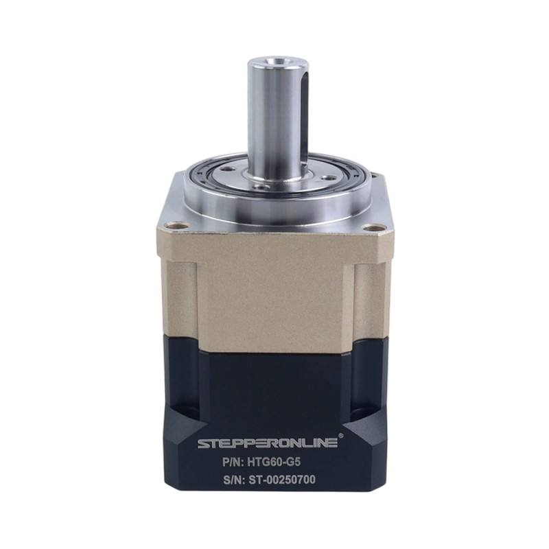 서보 모터 IP65용 HTG 시리즈 60mm 5:1 헬리컬 유성 기어박스 백래시 5arcmin - HTG60-G5 | StepperOnline