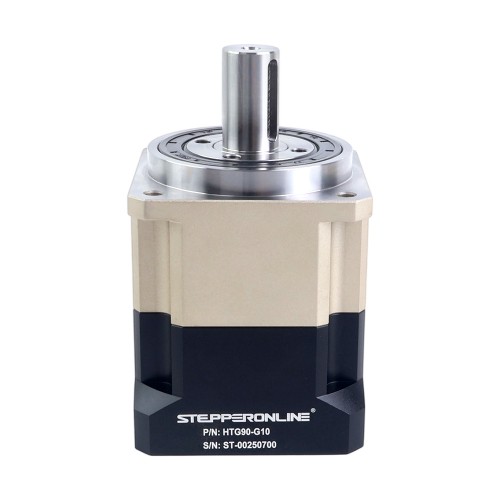서보 모터 IP65용 HTG 시리즈 90mm 10:1 헬리컬 유성 기어박스 백래시 3arcmin - HTG90-G10 | StepperOnline