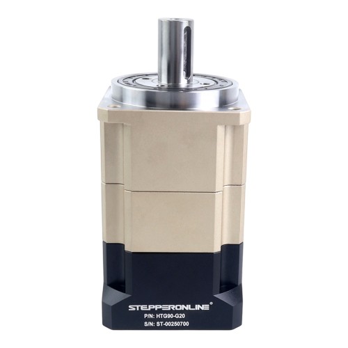 서보 모터 IP65용 HTG 시리즈 90mm 20:1 헬리컬 유성 기어박스 백래시 5arcmin - HTG90-G20 | StepperOnline
