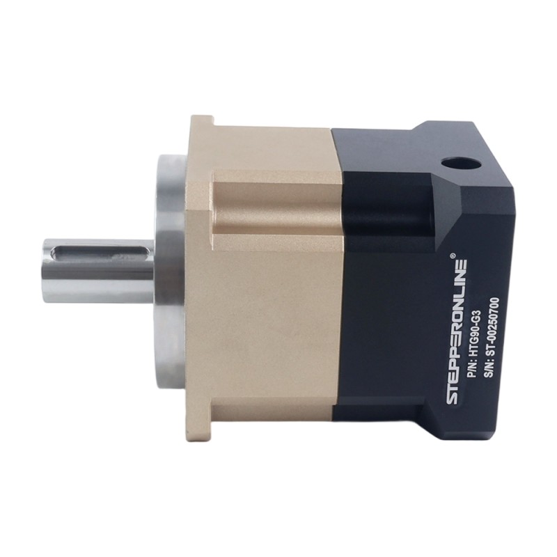 서보 모터 IP65용 HTG 시리즈 90mm 3:1 헬리컬 유성 기어박스 백래시 5arcmin - HTG90-G3 | StepperOnline